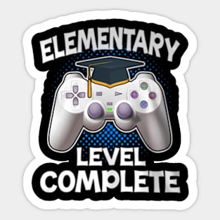 Level Complete Gamer Class Of 2024 Sticker